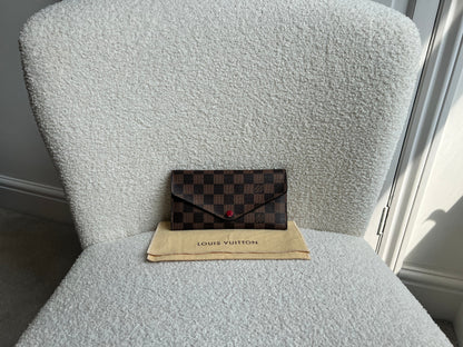 Louis Vuitton Josephine Wallet in Damier Ebene (RRP £370)
