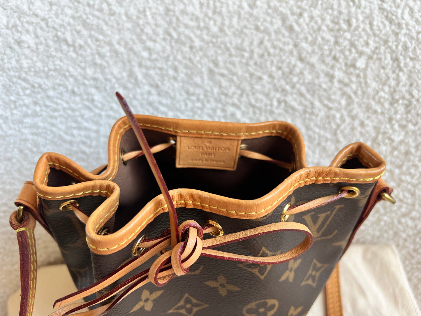 Louis Vuitton Nano Noe Bucket Bag Monogram