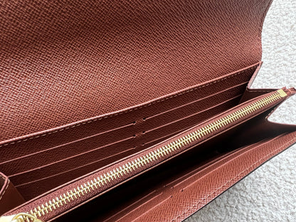 Louis Vuitton Sarah Wallet in Monogram and Brown  (RRP £505)