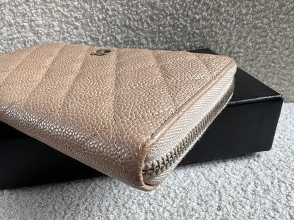 Chanel Caviar Classic Long Zipped wallet (RRP £1150)