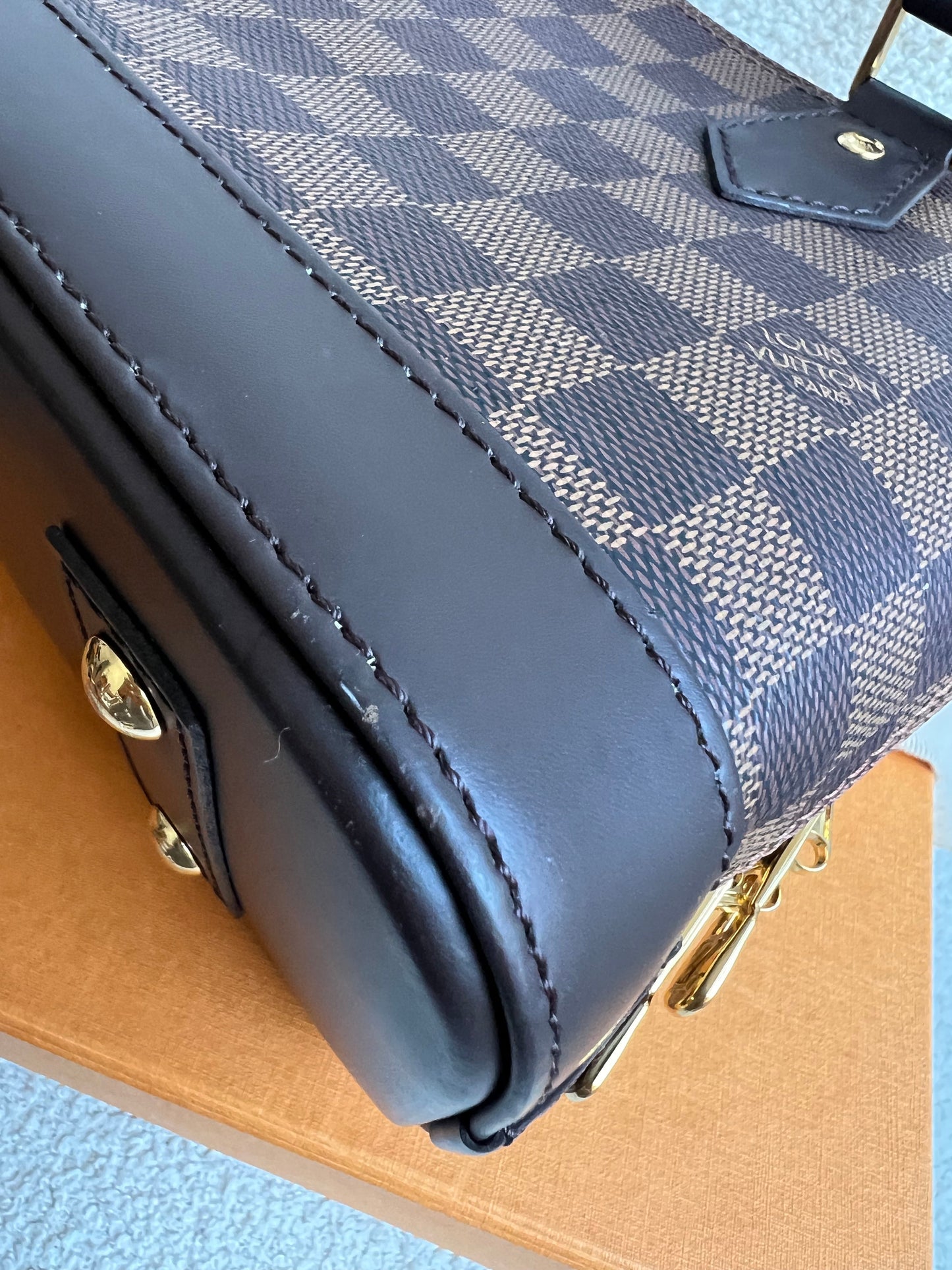 Louis Vuitton Alma BB Damier Ebene (RRP £1,450)