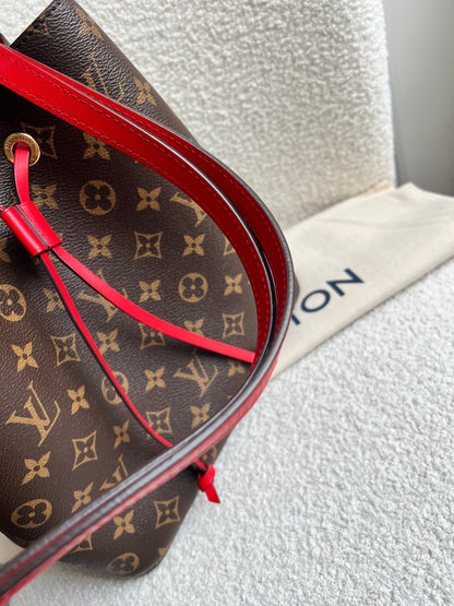 Louis Vuitton Neo Noe Monogram Coquelicot (RRP £1,790)