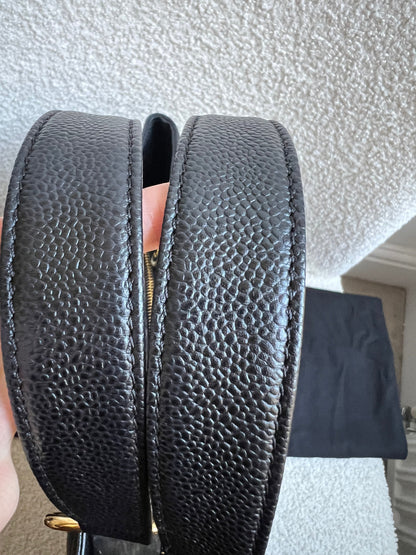 Chanel Black Caviar Grand Shopper Tote Gold Hardware (GST)