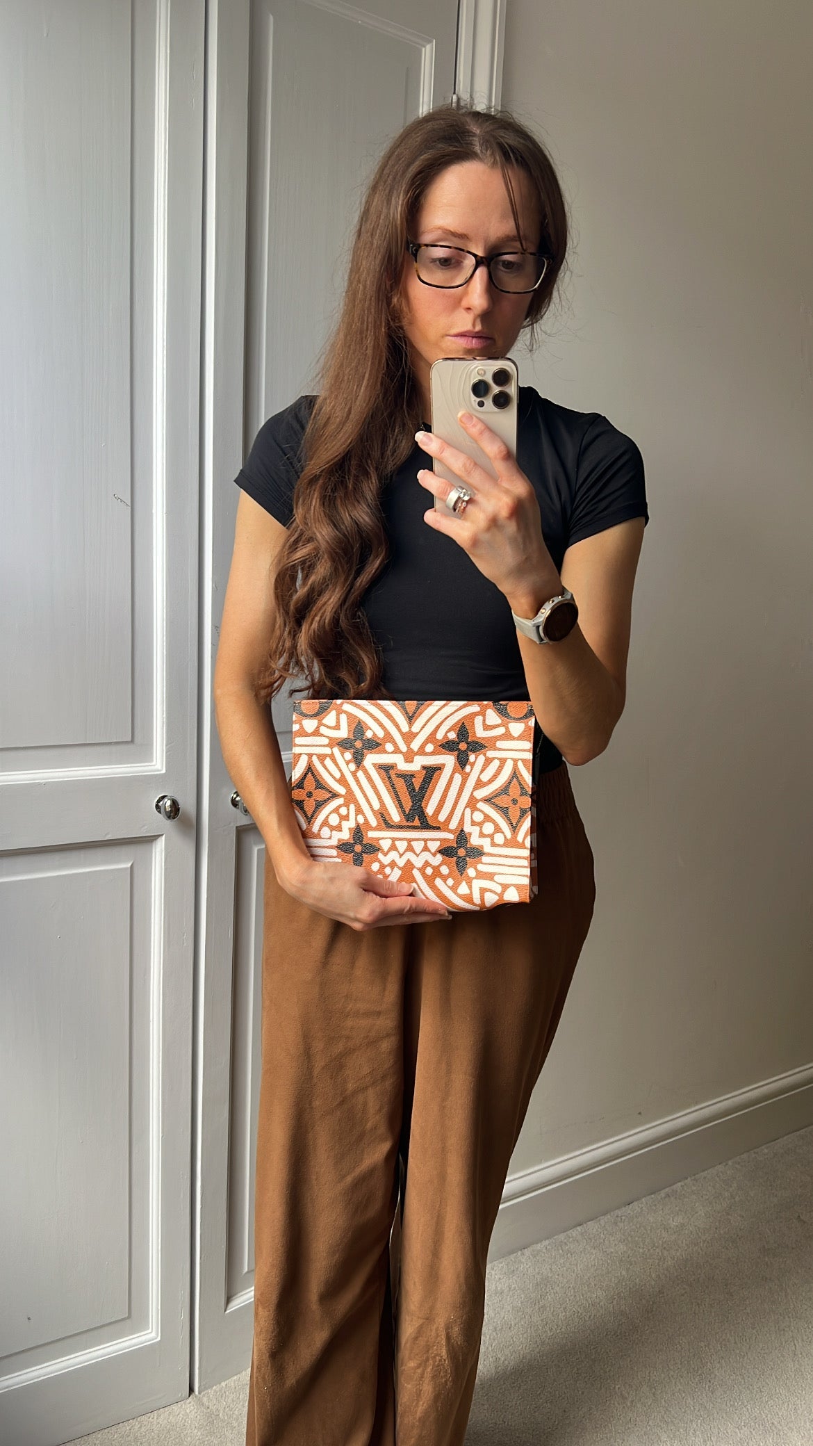 Louis Vuitton Crafty Toiletry Pouch 26 Creme Caramel