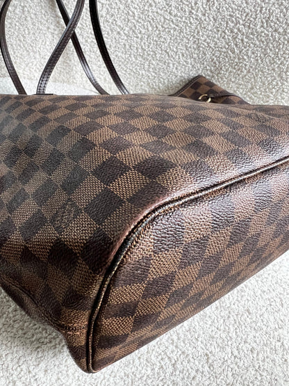 Louis Vuitton Neverfull MM Damier Ebene Cherry Interior (RRP £1,430)