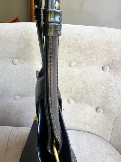 Louis Vuitton Vintage Black Epi Leather Cluny