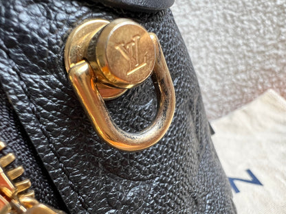 Louis Vuitton Black Empreinte Petite Malle Souple Bag (RRP £2420)