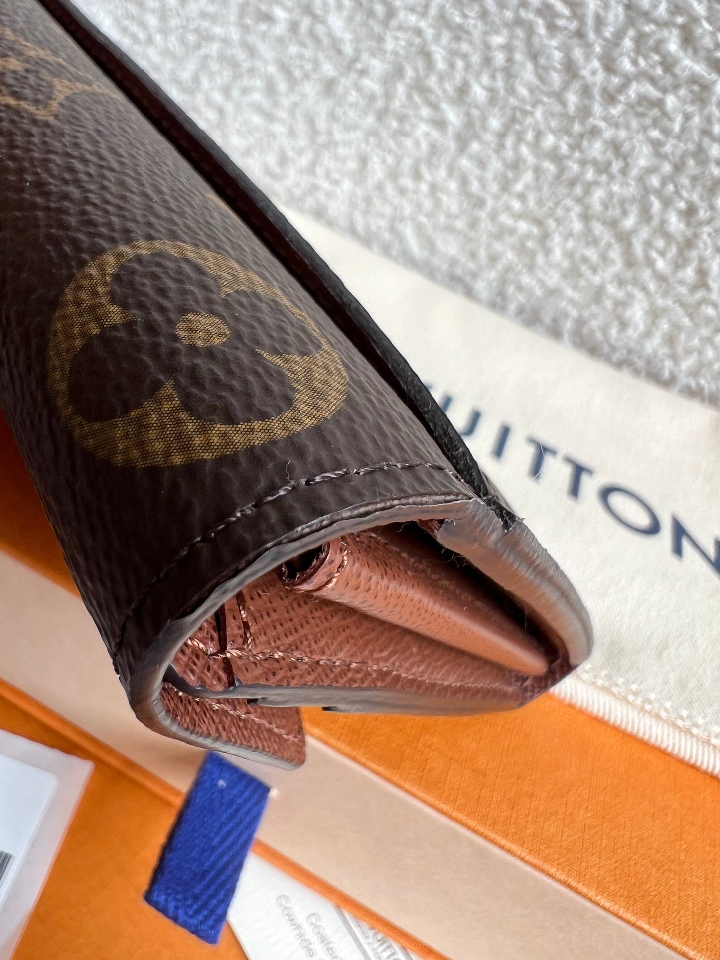 Louis Vuitton Sarah Wallet in Monogram and Brown  (RRP £505)
