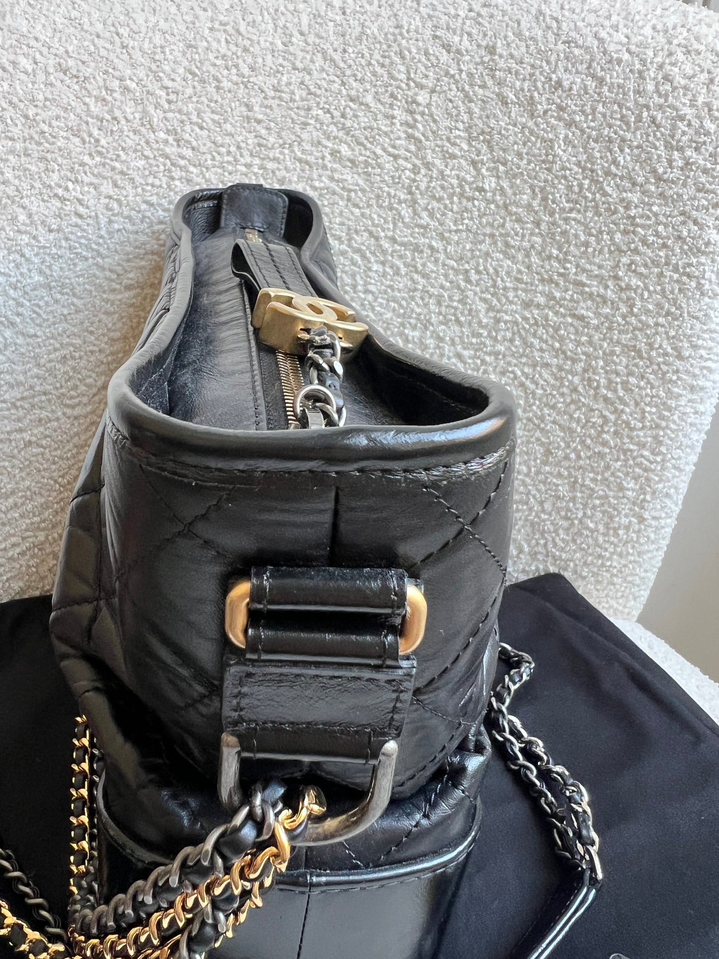 Chanel Medium Black Gabrielle Hobo (RRP £4100)