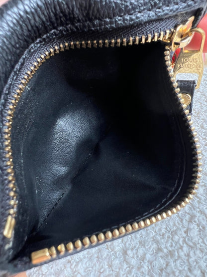 Louis Vuitton Key Pouch Black Empreinte