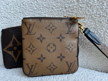 Louis Vuitton Giant Monogram Trio Pouch set