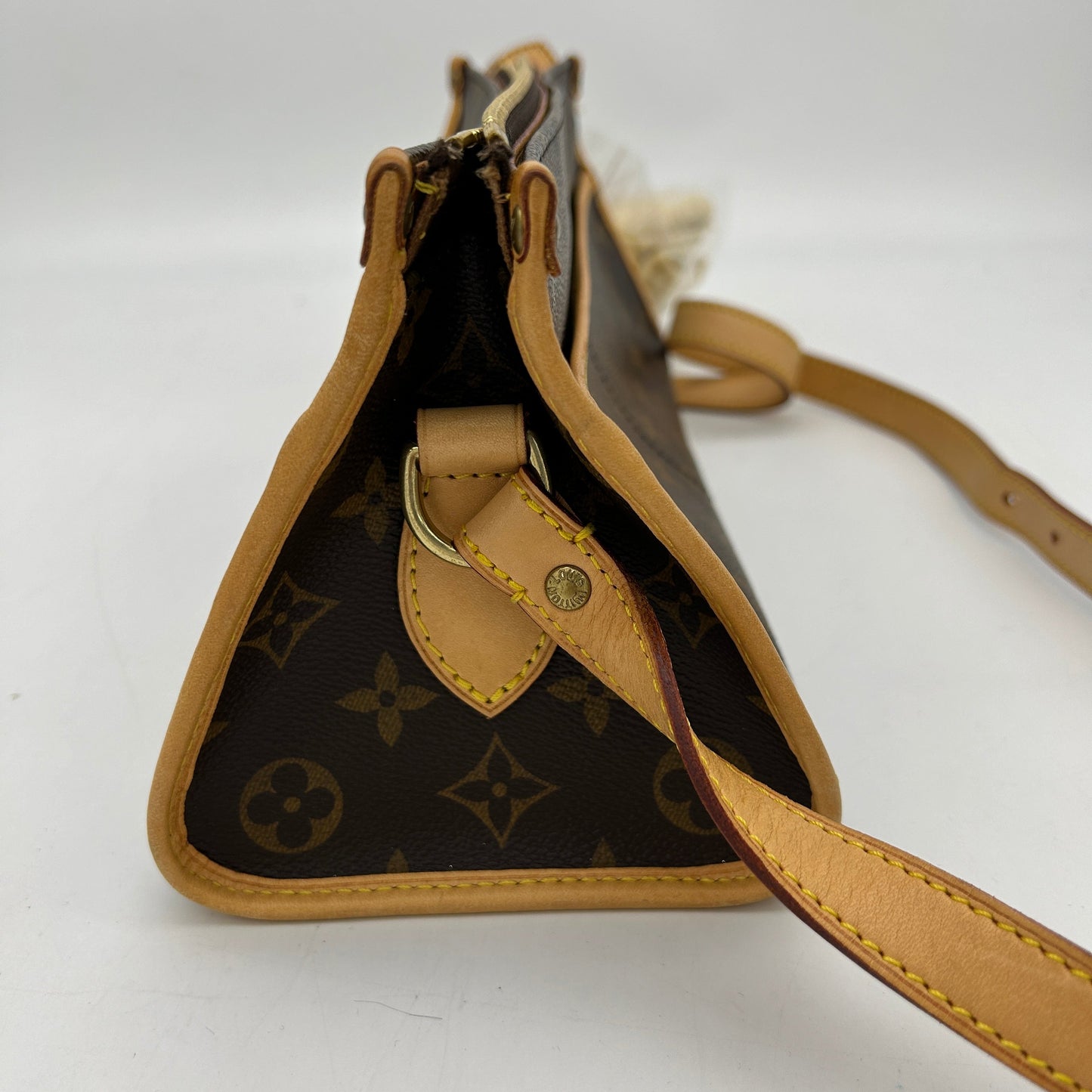 Louis Vuitton Monogram Popincourt Crossbody Bag Brown Small