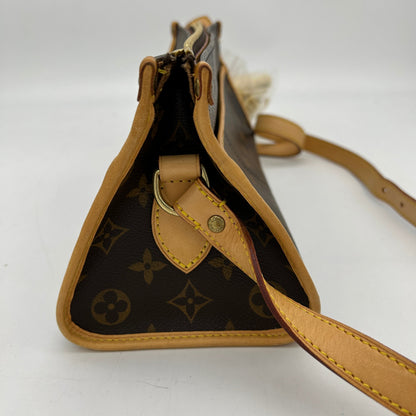 Louis Vuitton Monogram Popincourt Crossbody Bag Brown Small