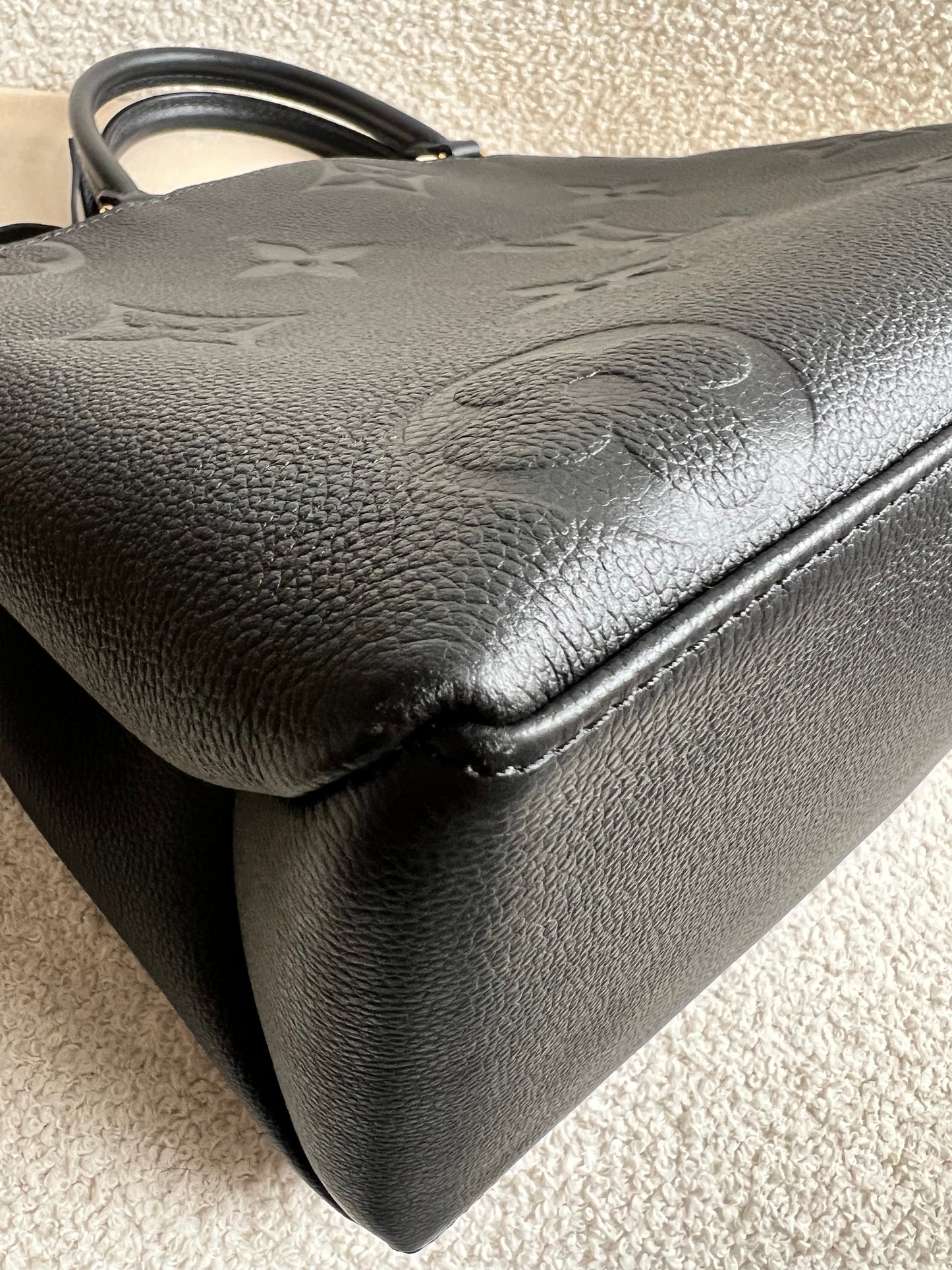 Louis Vuitton Petit Palais Black Empreinte (RRP £2,350)
