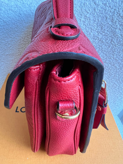 Louis Vuitton Pochette Metis Red Empreinte (RRP £2,130)