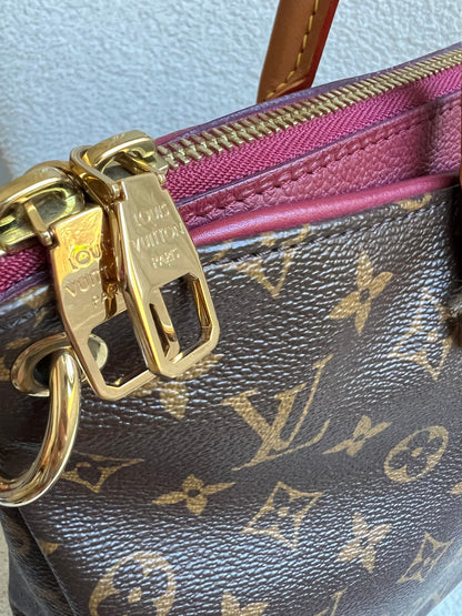 Louis Vuitton Pallas Tote in Monogram and Fuchsia (RRP £1960)