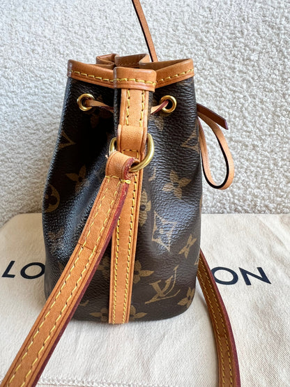 Louis Vuitton Nano Noe Bucket Bag Monogram