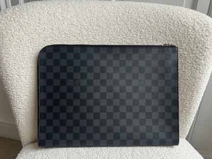Louis Vuitton Pochette Jour GM Damier Graphite