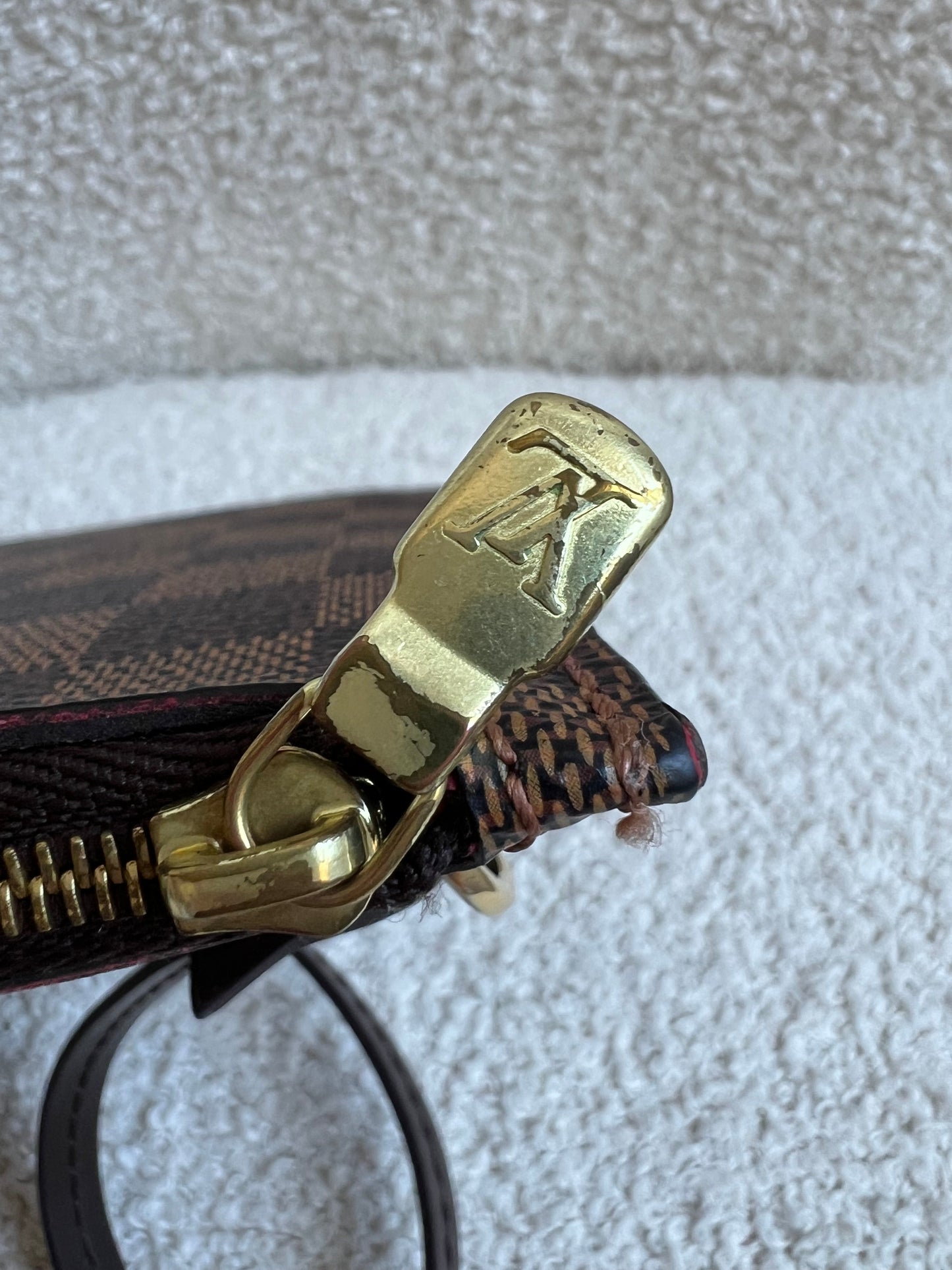 Louis Vuitton Pouch (from Neverfull) in Damier Ebene