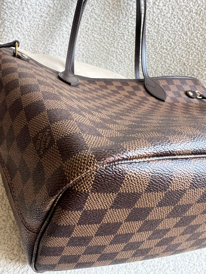 Louis Vuitton Neverfull MM Damier Ebene Cherry Interior (RRP £1,430)
