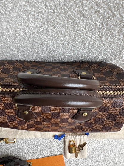 Louis Vuitton Speedy 25 Bandouliere Damier Ebene (RRP £1,470)
