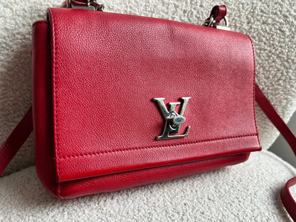 Louis Vuitton Red Mylockme II BB Bag