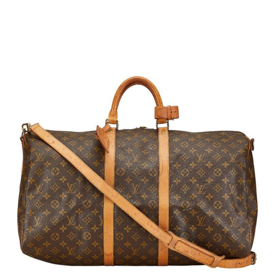 Louis Vuitton  Pvc Leather Boston Bag Shoulder Bag