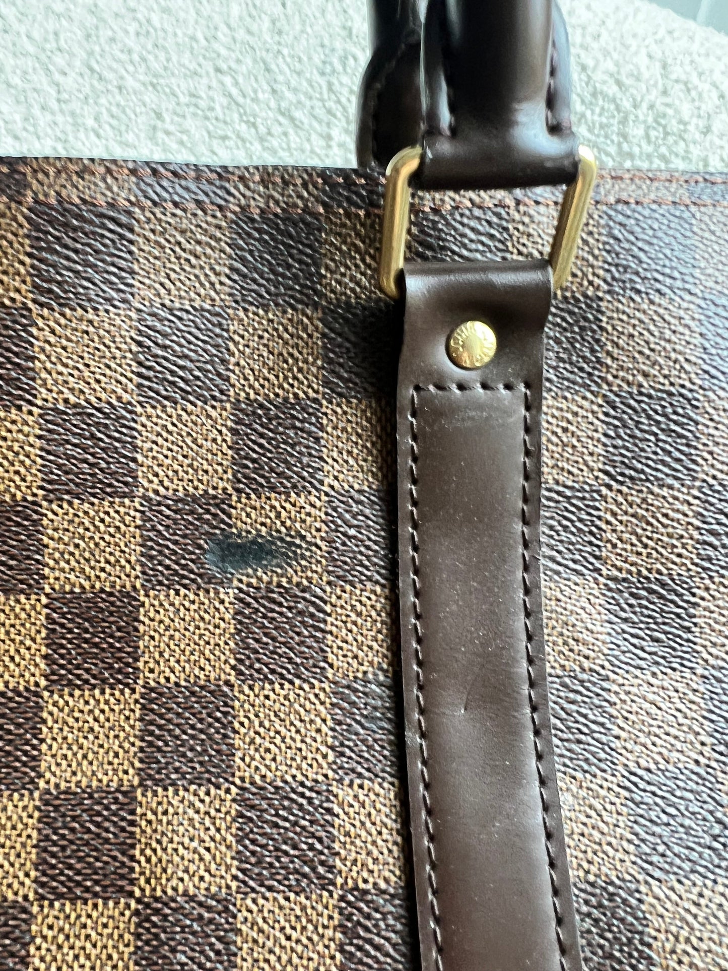 Louis Vuitton Keepall Bandouliere 55 Damier Ebene (RRP £2,020)