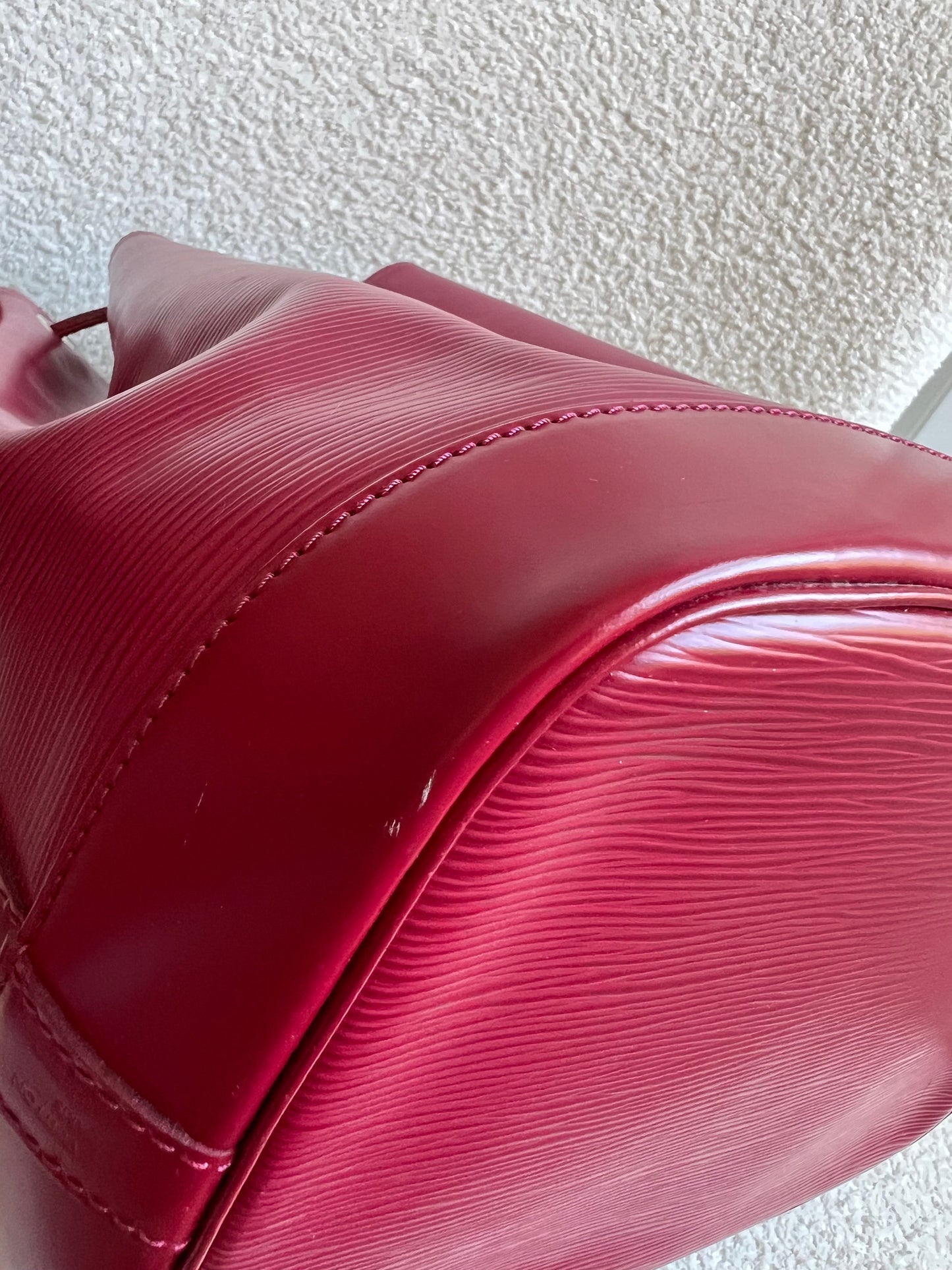 Louis Vuitton Fuchsia Epi Noe GM Bucket Bag