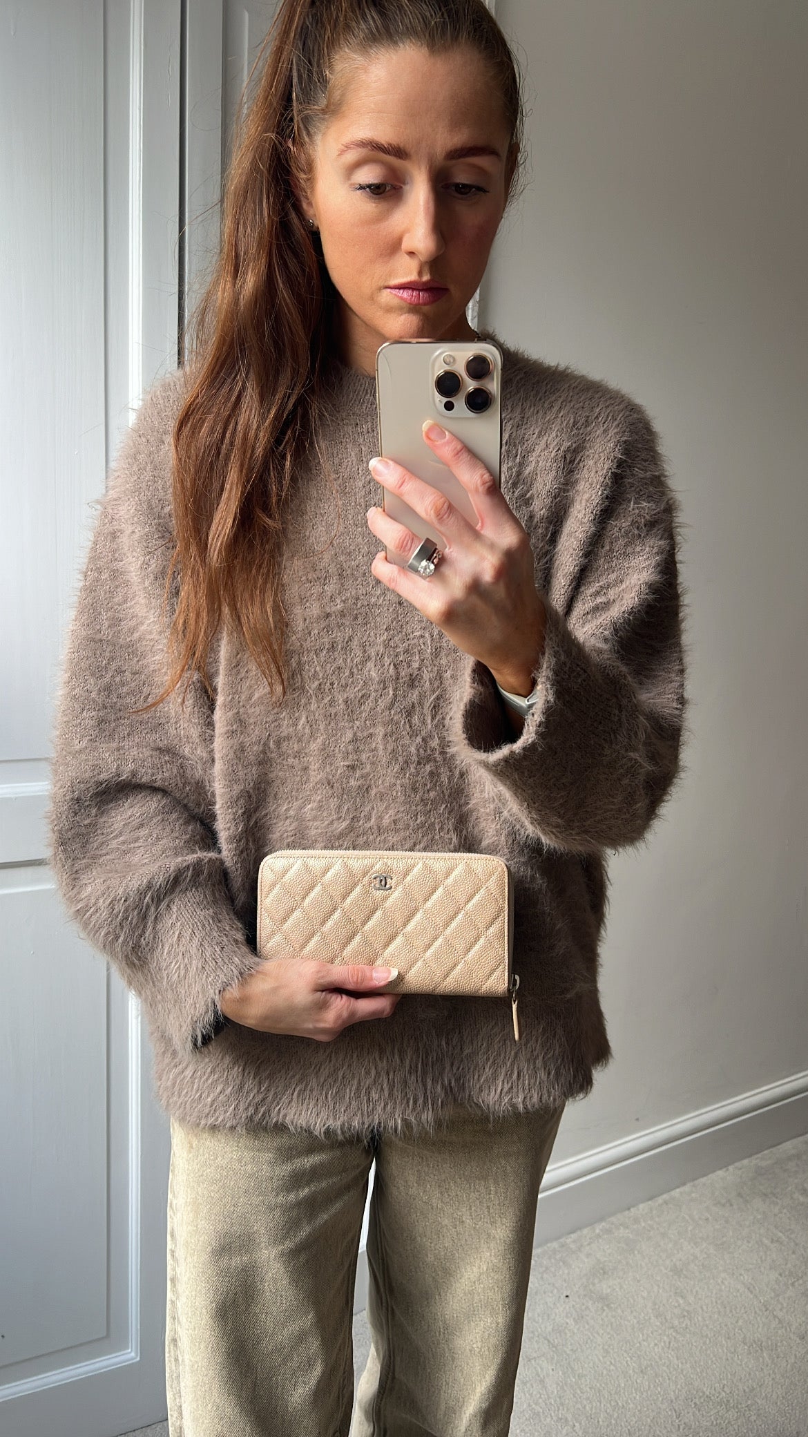 Chanel Caviar Classic Long Zipped wallet (RRP £1150)