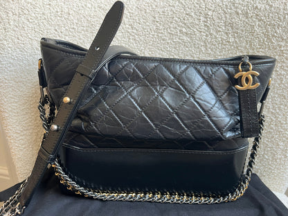 Chanel Medium Black Gabrielle Hobo (RRP £4100)