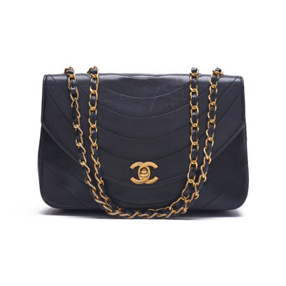 Chanel Flap Black Chain Shoulder Bag