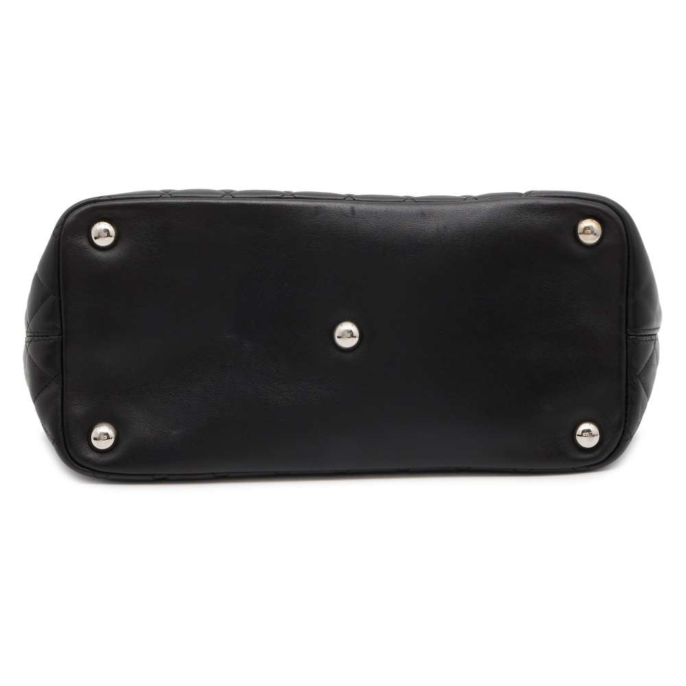 Chanel Cambon Large Leather Black Tote Style