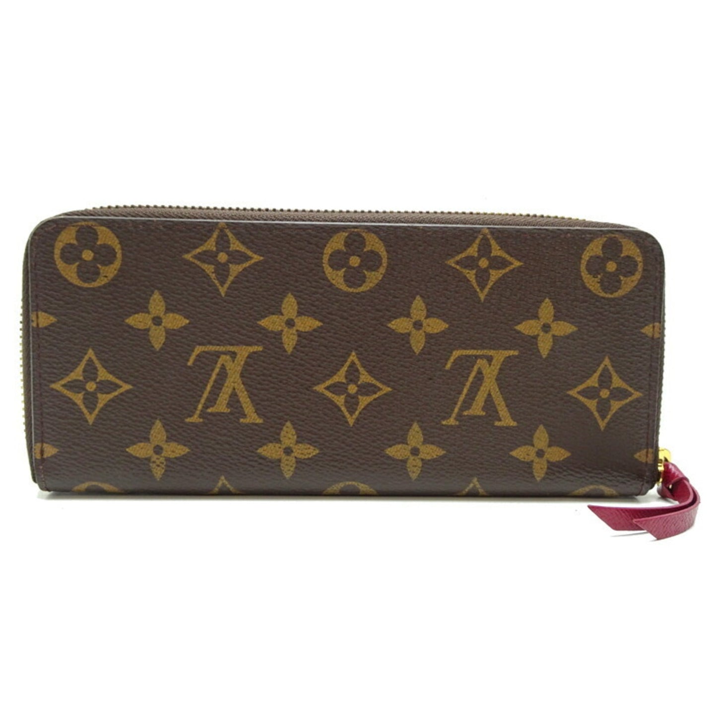 Louis Vuitton  pink Monogram Long Wallet (Bi-Fold)