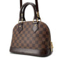 Louis Vuitton Alma Brown N41221 Damier Ebene Canvas Size BB