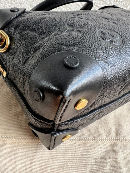 Louis Vuitton Black Empreinte Petite Malle Souple Bag (RRP £2420)