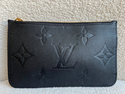Louis Vuitton Pouch (from Neverfull) Black Empreinte