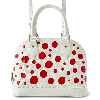 Louis Vuitton Alma LVxYK Blanc/Rouge M21712 Epi Leather Infinity Dot Size BB