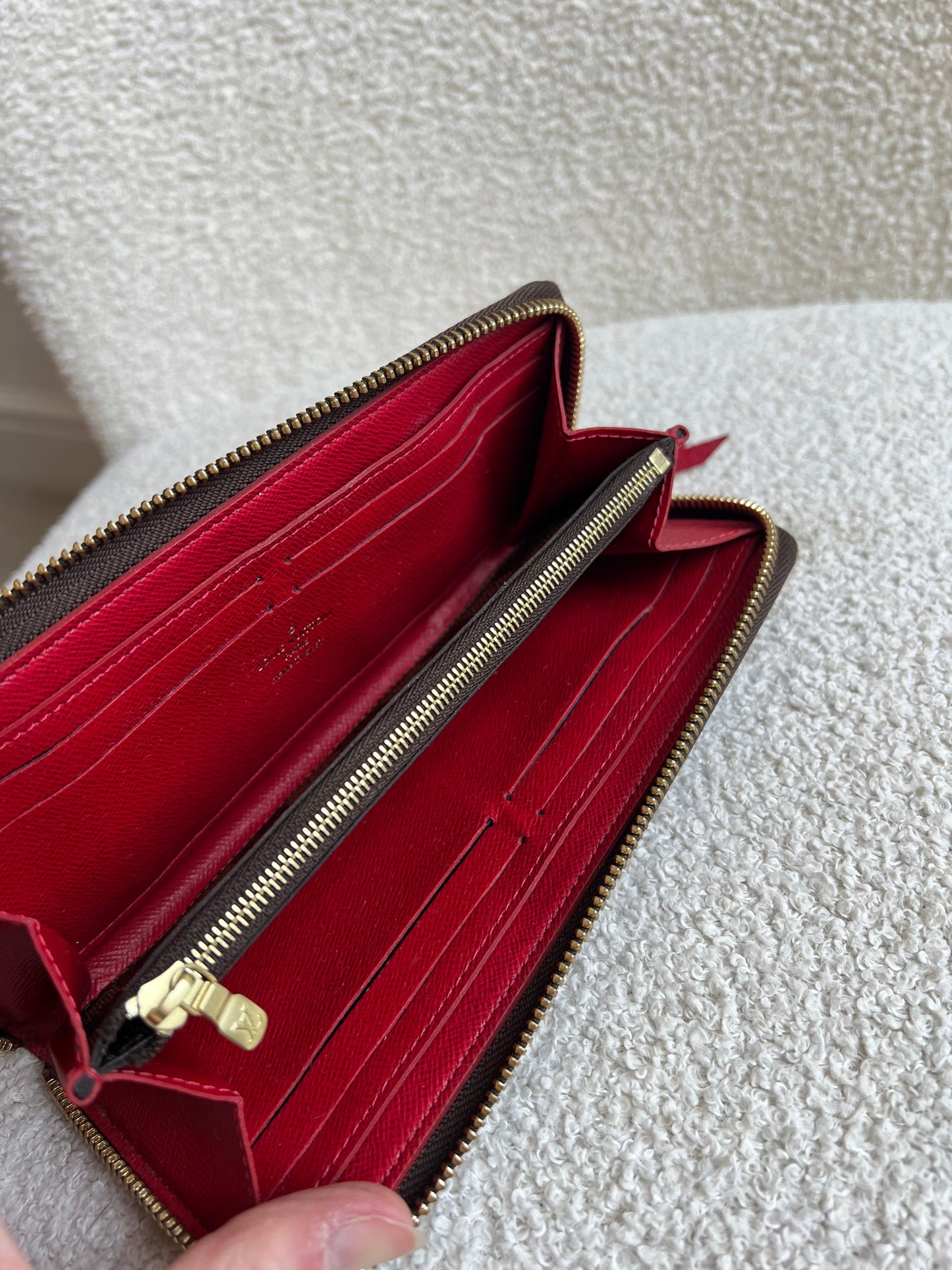 Louis Vuitton Clemence Wallet in Damier Ebene (RRP £450)
