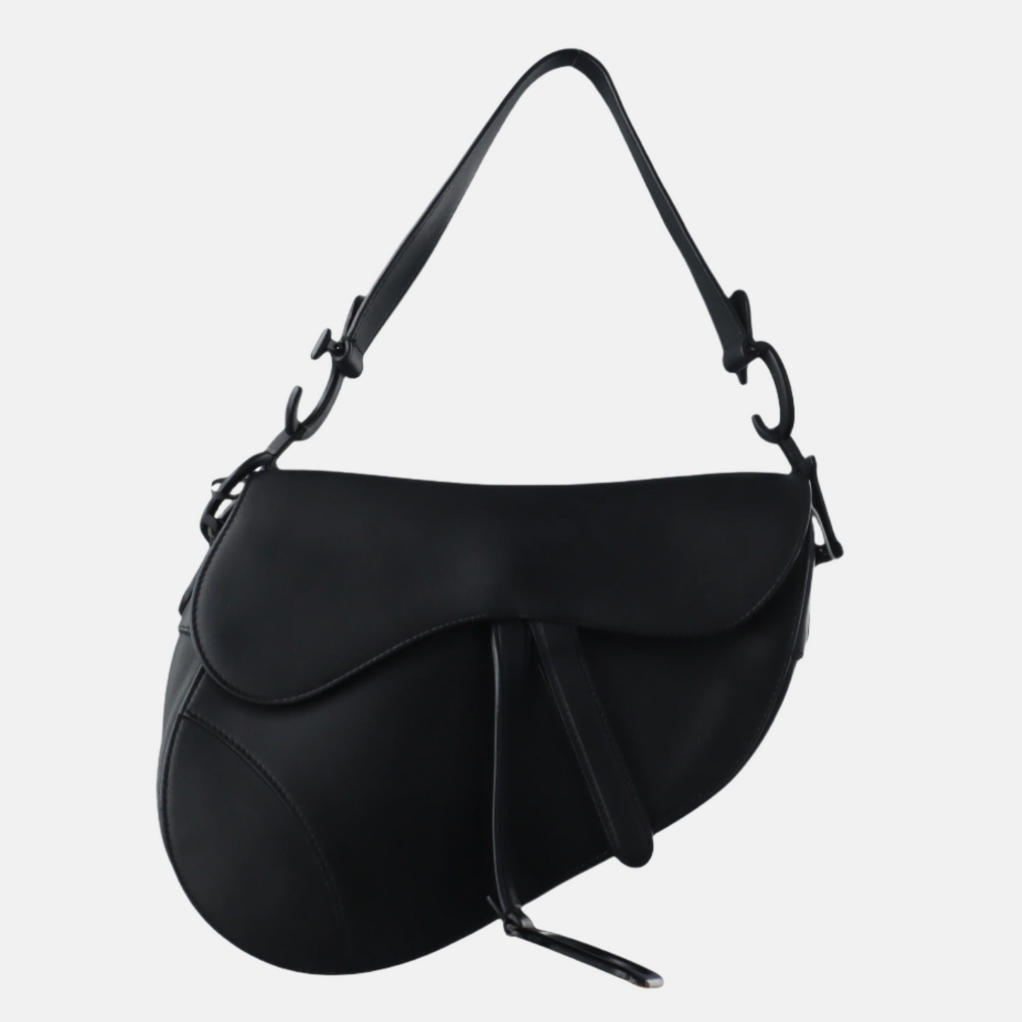 Dior Saddle So Black Medium Calfskin Leather Bag, 2019