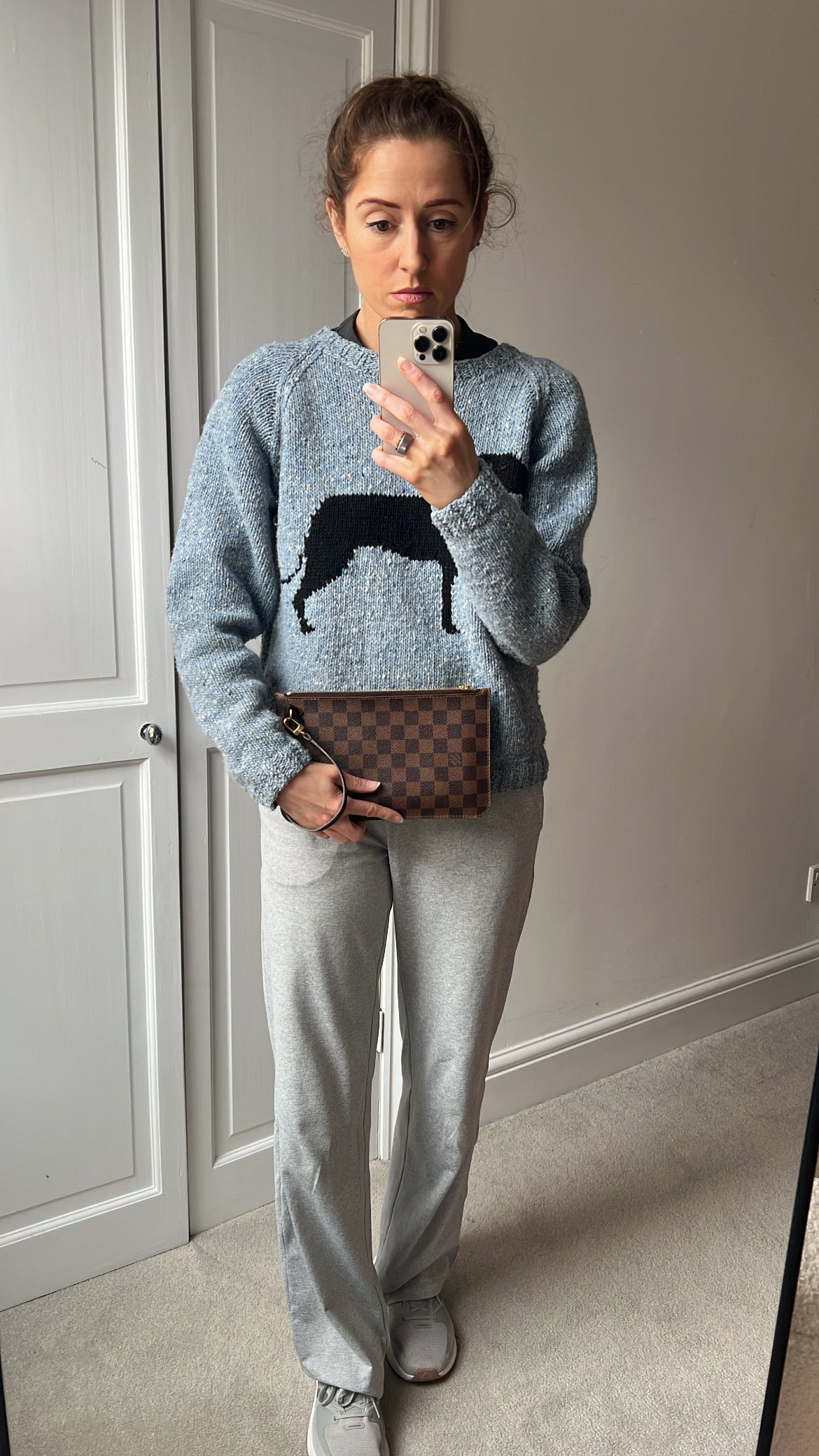 Louis Vuitton Pouch (from Neverfull) in Damier Ebene