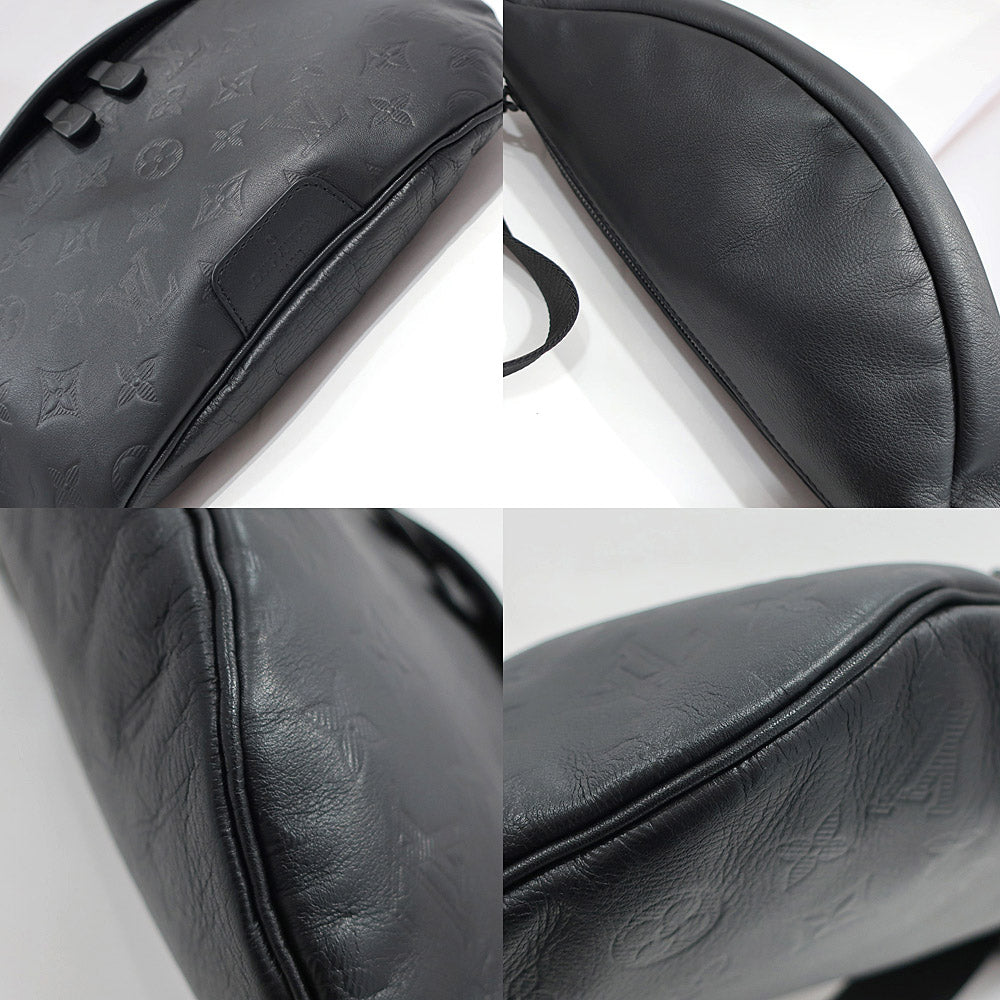 Louis Vuitton Dialovery Bum Bag M44388 Monogram Shadow Noir Black BK Body Bag Crossbody  Preservation Bag Box