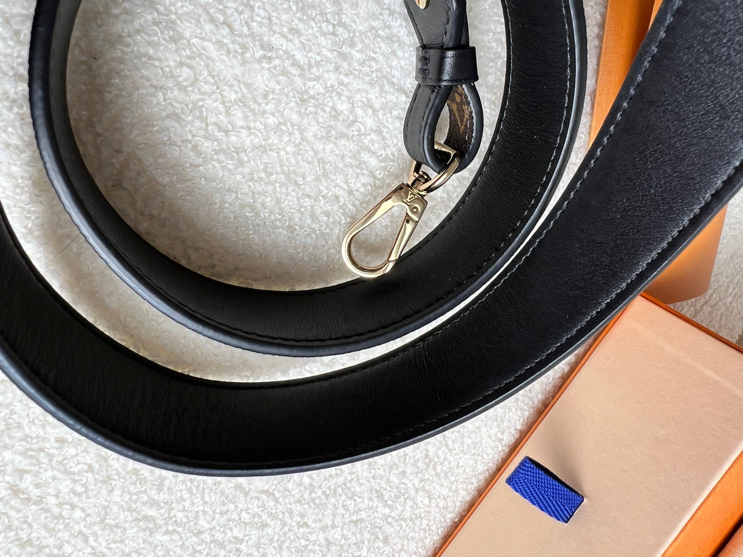 Louis Vuitton Bandouliere XL Monogram Noir Leather Shoulder Strap