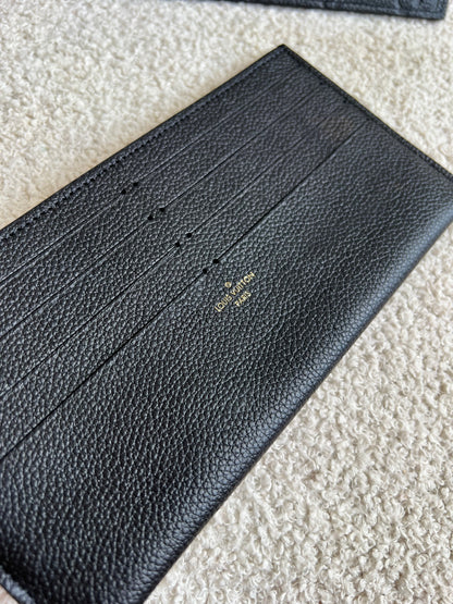 Louis Vuitton Felicie Pochette Black Empreinte Monogram (RRP £1230)