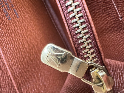 Louis Vuitton Porte Monnaie Zip Around Long Wallet in Monogram