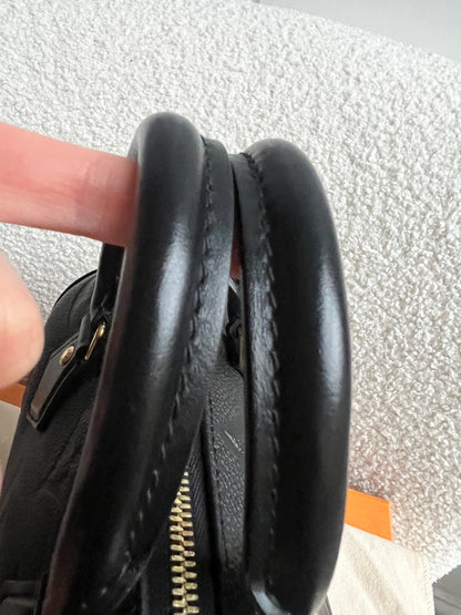 Louis Vuitton Speedy Black Empreinte Bandouliere 20 (RRP £1960)