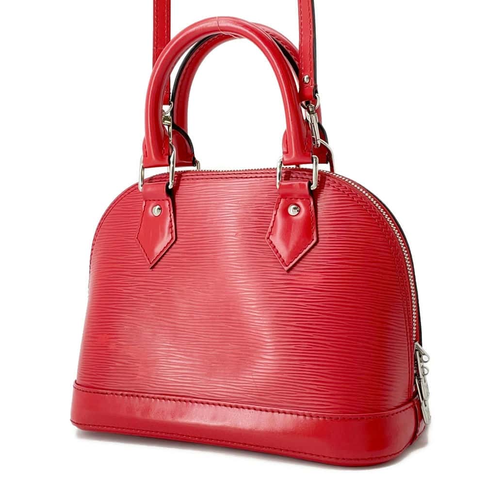 Louis Vuitton Alma Coquelicot M41160 Epi Leather Size BB