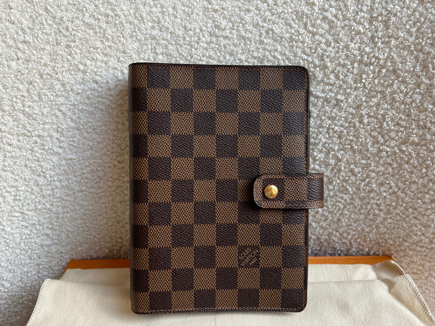 Louis Vuitton Damier Ebene Medium Agenda Cover (RRP £475)