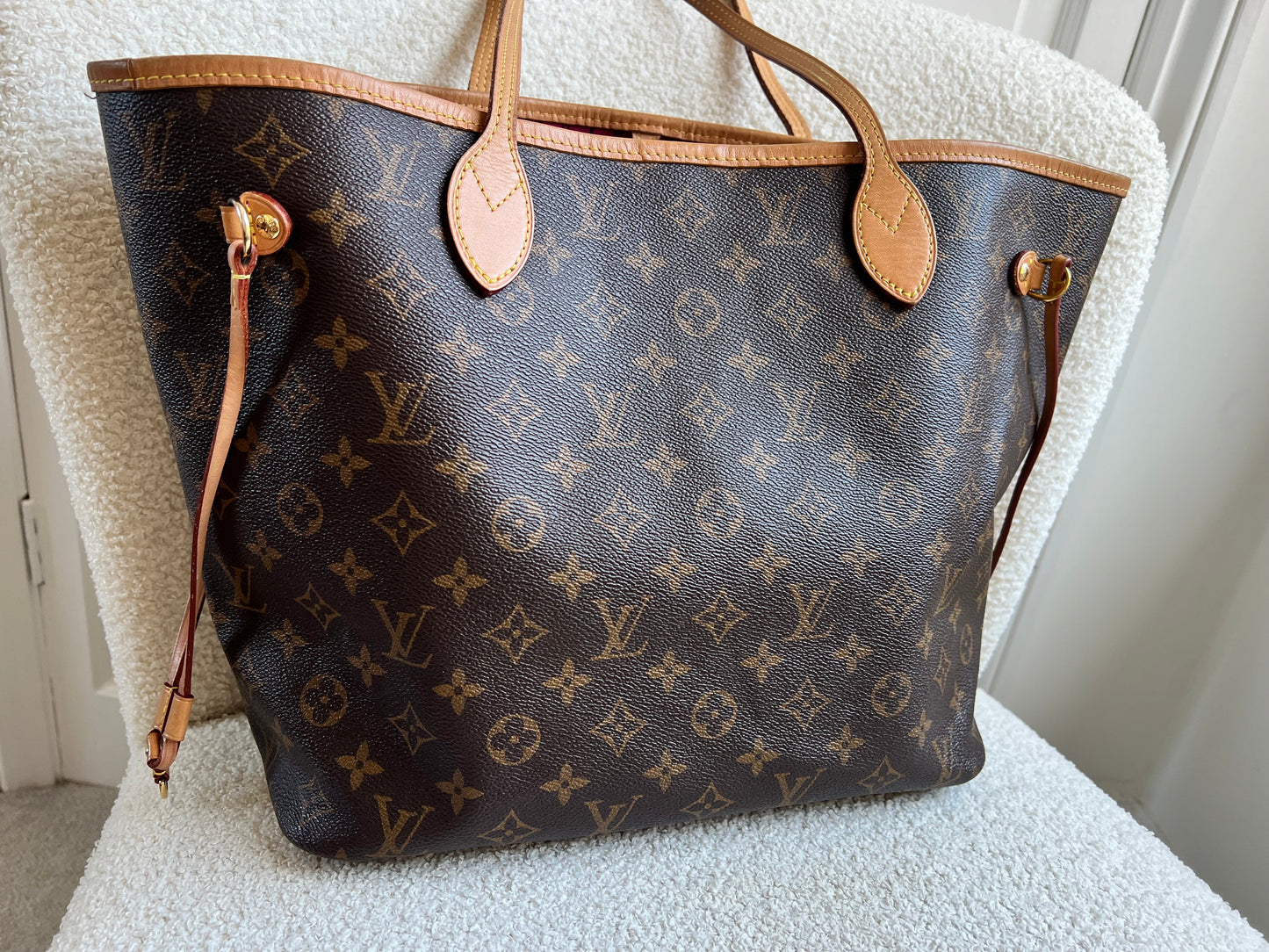 Louis Vuitton Neverfull MM Monogram Pivoine (RRP £1,430)