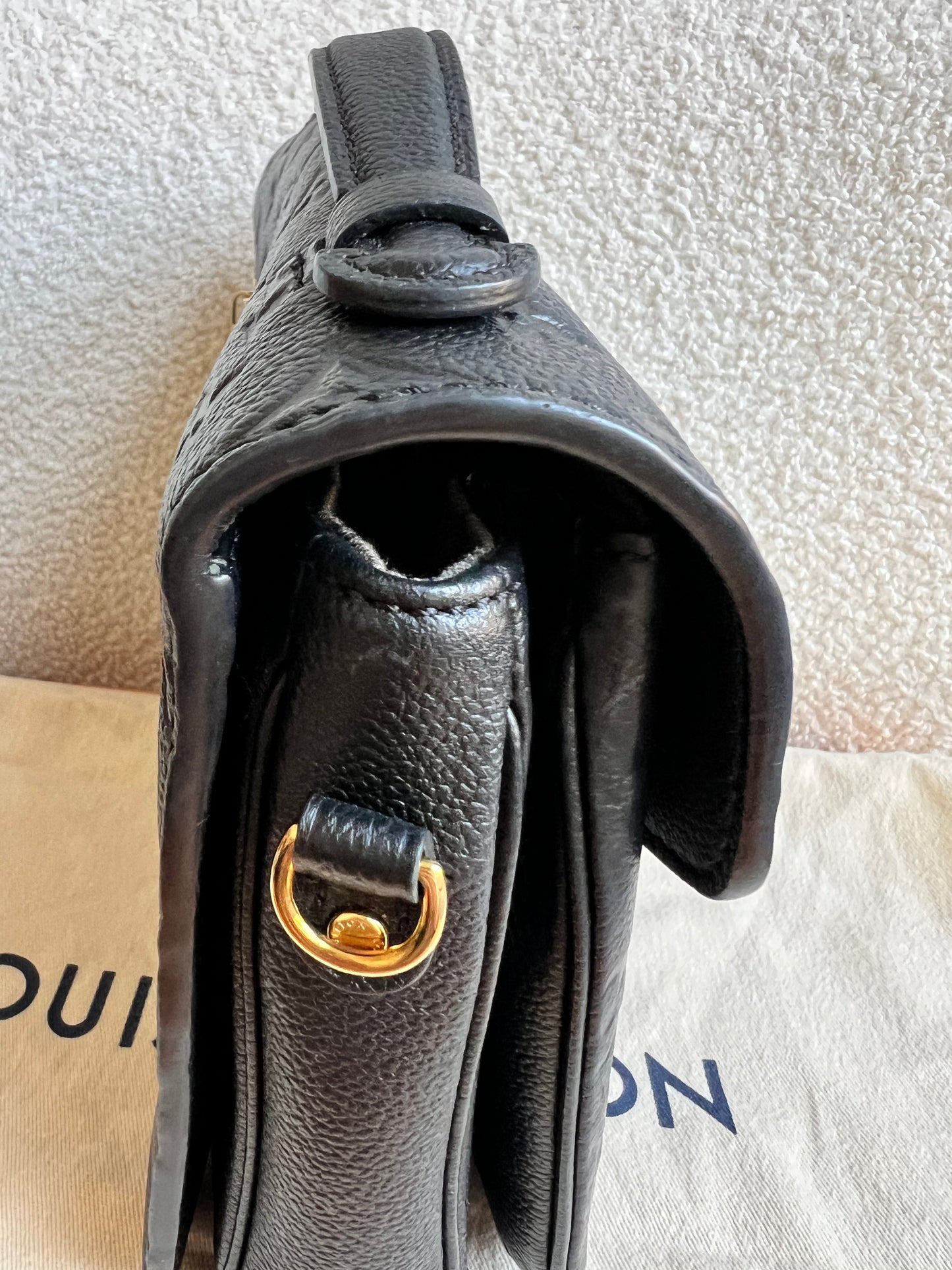 Louis Vuitton Pochette Metis Black Empreinte (RRP £2,200)